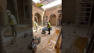 Moroccan Riad Courtyard — Marrakech Luxury Epoxy Transformation #maroc #MoroccanRiad #marrakech