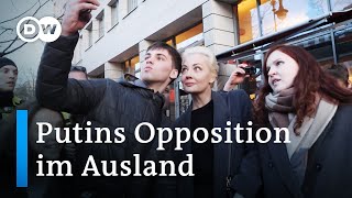 Protest gegen Putin: Die russische Opposition im Exil | DW Reporter