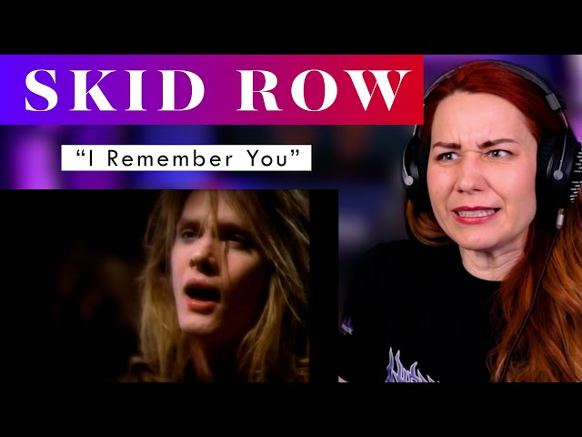 My First Sebastian Bach Experience! Skid Row Vocal ANALYSIS of I Remember You class=
