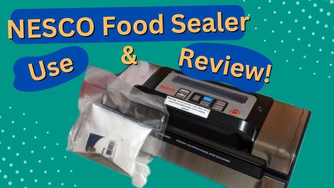 VS-09 Nesco Deluxe Vacuum Sealer for Wild Game Preservation