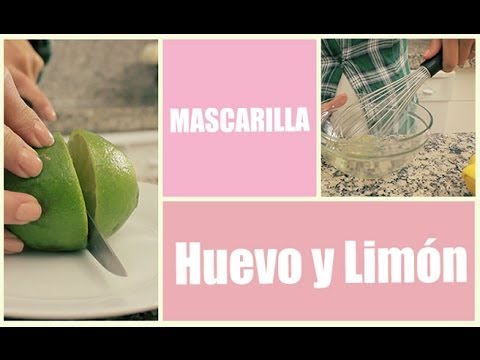mascarillas naturales para los poros abiertos Cómo hacer una mascarilla facial casera | Mascarilla natural de limón y huevo