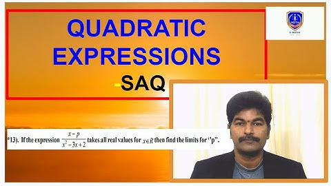 if the expression (x-p) / ( x^2 -3x +2) takes all real values x belongs to R  then find thelimitsofP