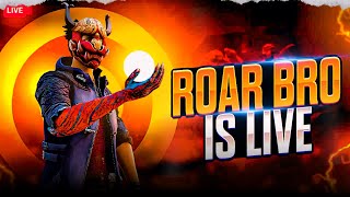 |FREEFIRE MAX LIVE STREAM | TELUGU STREAMER |ROAR BRO IS LIVE PLAYING FREEFIRE MAX |