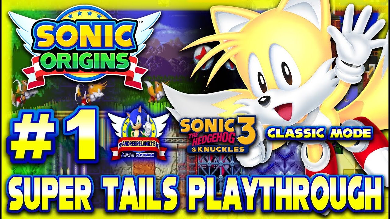 Sonic Origins PS4 (1080p) - Sonic 2 with Super Tails Playthrough in Classic  Mode 