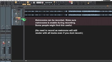 Create Click Track in Cakewalk by Bandlab
