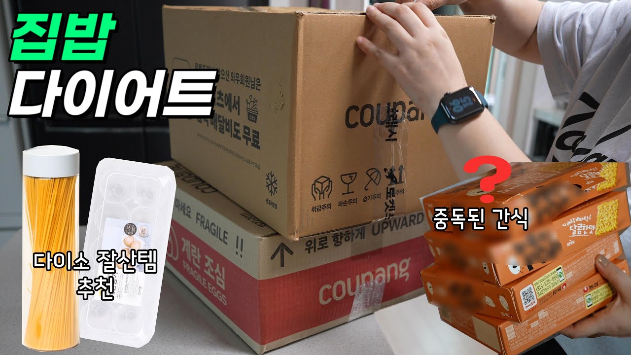 🚀다이어트 최면 걸고 먹는 집밥 : 해물 토마토 리조또, 맛살 깻잎 계란 전, 다이소 추천템