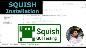 SQUISH   Installation  windows