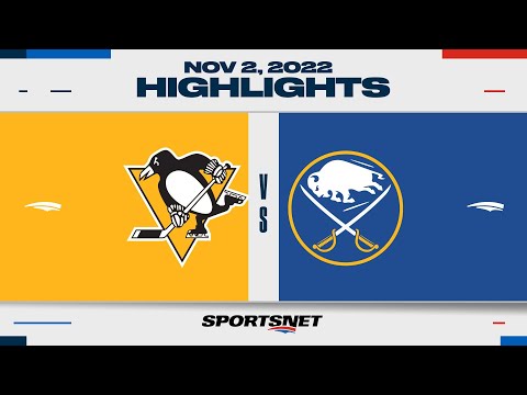 NHL Highlights | Penguins vs. Sabres - November 2, 2022