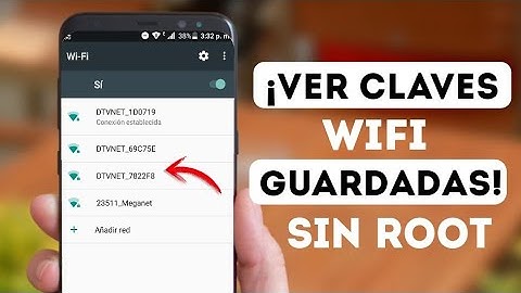 Como Ver Claves WIFI Guardadas En Android Sin Root Facil & Rapido