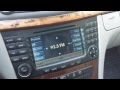 How to Troubleshoot Audio & Navigation of Mercedes E320 / E350 2002 to 2008 for Repair.