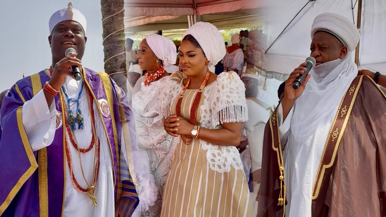 OONI OF IFE TOLD SULTAN OF SOKOTO HE IS TAKING NO MORE WIFE AT LUNCHING OF OJAJA UNIVERSITY ILE IFE 