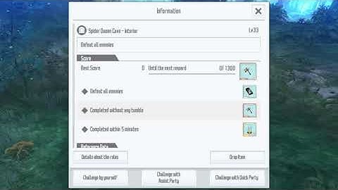 SAO Integral Factor Spider Queen Cave Interior Dungeon Guide