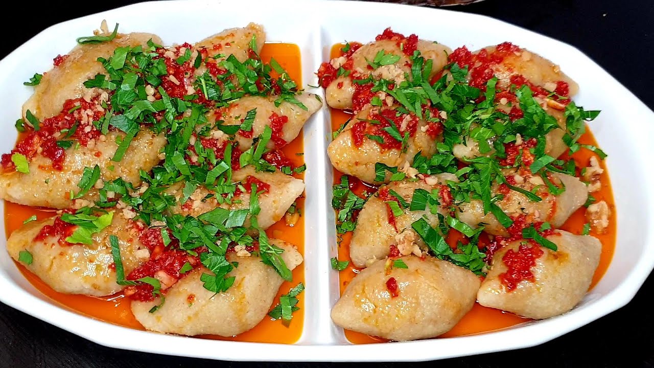 المسيلوقات بالسلق بالإضافة لنكهات أخرى