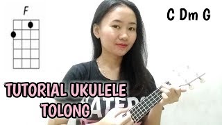 Video thumbnail of "Tutorial Ukulele Tolong - Budi Doremi #TutorialUkulele19"