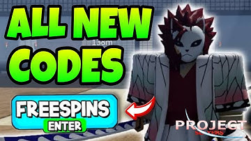 *New* ALL WORKING PROJECT SLAYERS CODES - REDEEM CODES PROJECT SLAYERS 2022