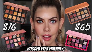 YOU WONT BELIEVE THESE DUPES! 🤩  | ALTER EGO CANYON & BLOOMS PALETTE TUTORIAL ON HOODED EYES
