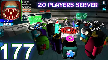 Imposter 3D: Online Horror - Gameplay Walkthrough Part 177 - 20 Players Server [iOS,Android]