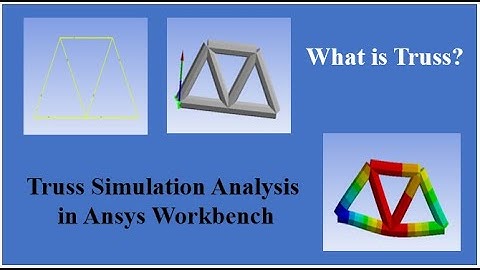 Truss Analysis in Ansys Workbench | Truss Bridge | Reaction Force | Engineering Mechanics | 2020 R1