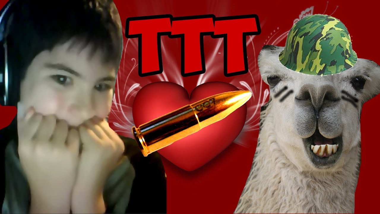 Gmod TTT - A Bullet for 2! Valentines Day Special w/  mfpwnsall, Llama Commander, and Cody