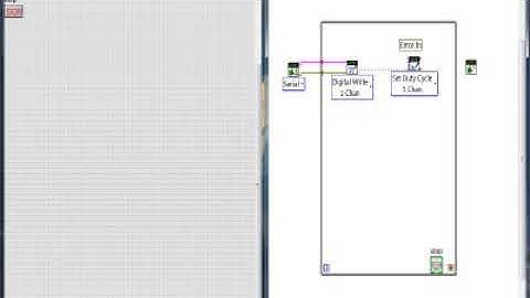 6.2 control the DC motor by Labview