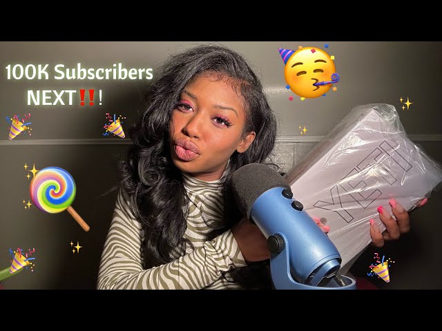 ASMR| New Mic Unboxing/ Testing New Yeti +New ASMR Set up, Fidgets, Chit Chat, etc