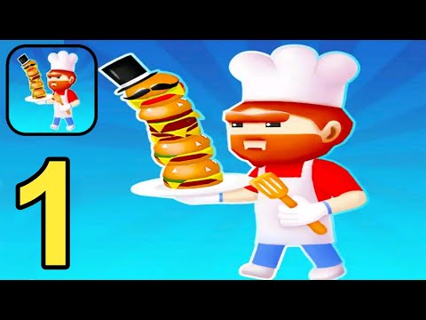 Burger Factory - Gameplay Walkthrough Part 1 Intro,Tutorial ( Android,iOS )