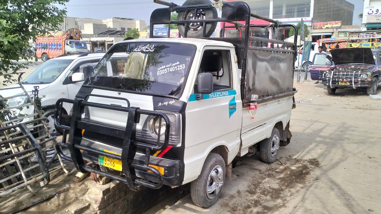 لوڈر ڈالر سوزوکی کا بمپر کی فٹنگ