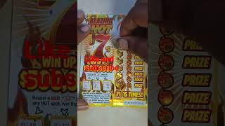 BLAZING HOT 7's🔥 yes🤣🤣found a symbol!!#michiganlottery #winner #bigwin #money #profit #gambling