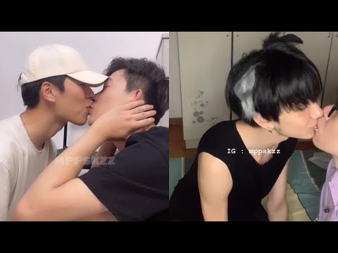 [BL Kiss] Chinese Gay Couple Kiss 👨‍❤️‍💋‍👨