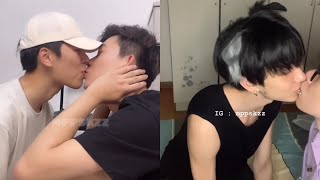 [BL Kiss] Chinese Gay Couple Kiss 👨‍❤️‍💋‍👨