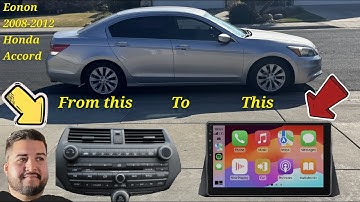 Eonon 2008-2012 Honda Accord 10.1 Inch CarPlay & Android Auto Car Stereo