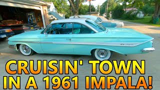 I Just Bought a 1961 Impala Bubbletop!!! (Shes Real Great My 348!)