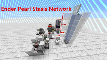 Ender Pearl Stasis Network in Minecraft [1.16.2 Snapshot]