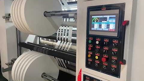 Paper Cup Bottom Roll Slitting Rewinding Machine