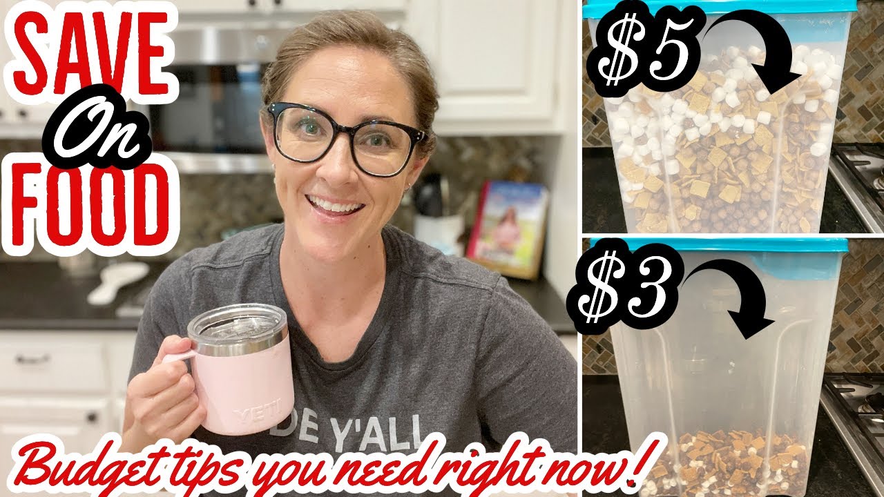 ARE FOOD PRICES RISING? // HOW TO SAVE ON GROCERIES EVERY MONTH - YouTube