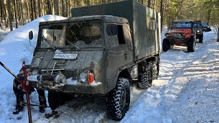 :    Pinzgauer 6X6,    Nissan Patrol.