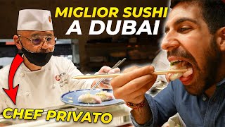 IL SUSHI PIÙ COSTOSO E MIGLIORE DI DUBAI *chef’s table privato*