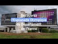 Inauguration de lesplanade olympique du dpartement de lyonne