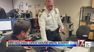 Fayetteville police welcome public into headquarters for open house event
