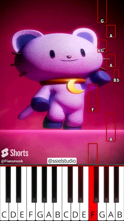CatNap Song (@ssielstudio) - Octave Piano Tutorial