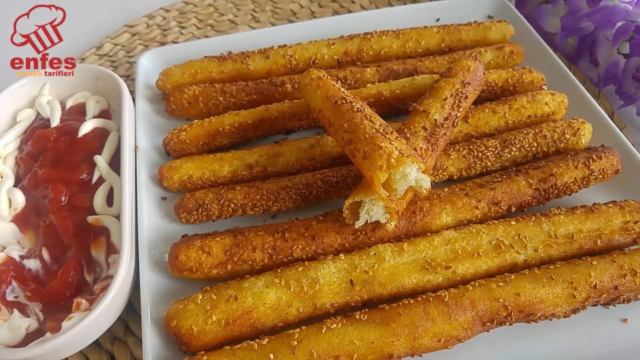 ⏫ Meşhurr Çıtır Patates Çubukları ????HER Evde olan Malzemelerle Harika bir lezzet| Mutlaka deneyin|????