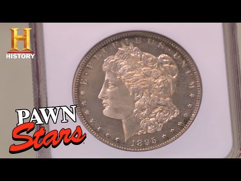 Pawn Stars: Extremely Rare 1895 Morgan Dollar | History