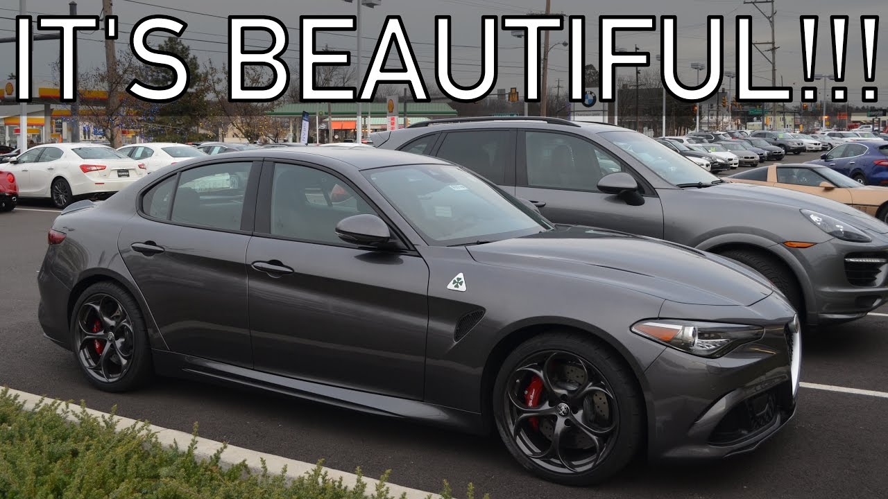 Alfa Romeo Giulia Quadrifoglio >> The Alfa Romeo Giulia Quadrifoglio! I'M BLOWN AWAY! - YouTube Alfa Romeo Giulia Quadrifoglio >> The Alfa Romeo Giulia Quadrifoglio! I'M BLOWN AWAY! - YouTube