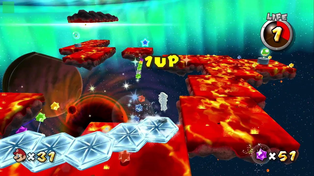 【アイスボルケーノギャラクシー】極寒と灼熱の狭間で 攻略【スイッチ版 スーパーマリオギャラクシー スーパーマリオ 3Dコレクション】