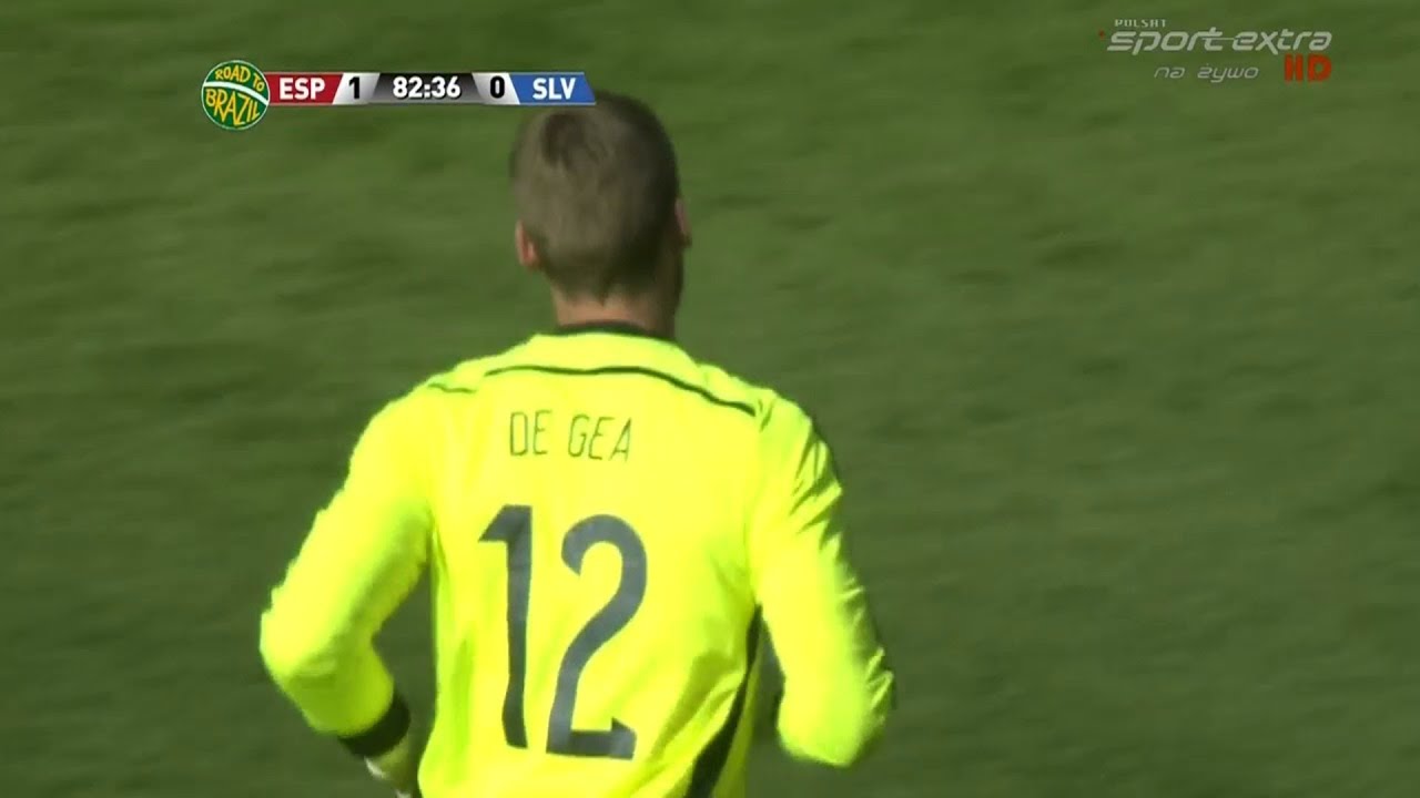 David De Gea Vs. El Salvador (Spain Debut) 13-14 [Neutral] [HD 720p ...