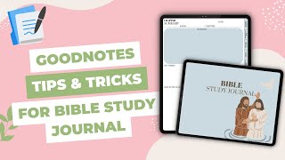 Goodnotes Tips and Tricks for Digital Bible Study Journal | Detailed Instructions screenshot 5