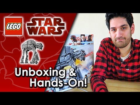 LEGO Star Wars: First Order Heavy Assault Walker - Unboxing & Hands-On