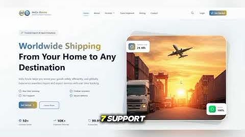 Import-Export Website Demo | Smart Global Trade Platform for Businesses | Web Development 2025