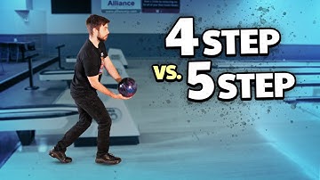4 Step vs 5 Step Bowling Approach w/ Brad & Kyle