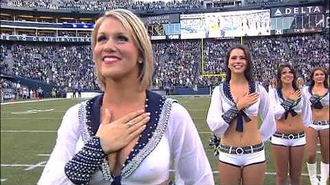 Jenny Shotwell National Anthem   Seahawks 8 30 12